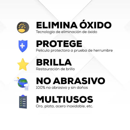 Pack de 2 Gel pulidor de metales concentrados T